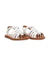 Pom D'api Leather Buckle-fastening Sandals In Multi
