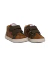 Pom D'api Perforated Mousse Easy Sneakers In Brown