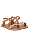 Pom D'api Plagette Leather Sandals In Multi
