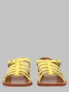 Pom D'api Plagette Strap Vernis In Yellow