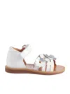 Pom D'api Poppy Multi Flo In White