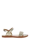 Pom D'api Sandal In Gold