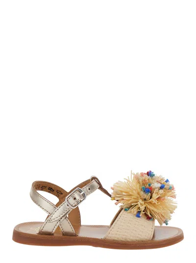 Pom D'api Sandal In Neutral