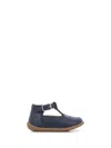 Pom D'api Mini Stand-up Sandals For Baby Boys In Blue