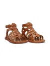 Pom D'api Studded Leather Sandals In Brown