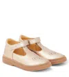 Pom D'api Trix Salome Metallic Leather Sandals In Silver