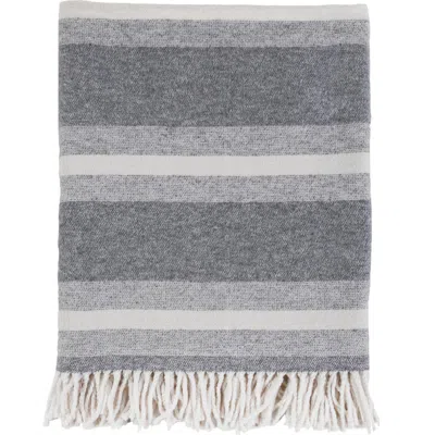 Pom Pom At Home Alpine Stripe Cotton Throw Blanket