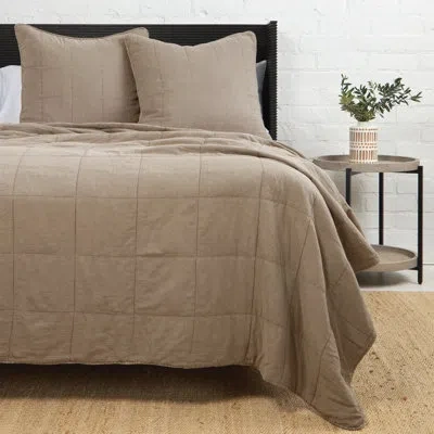 Pom Pom At Home Antwerp Cotton Coverlet In Natural