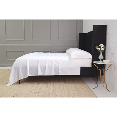 Pom Pom At Home Audrey Ruffle King Pillowcase, Pair In White