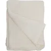 Pom Pom At Home Balboa Blanket In Ivory