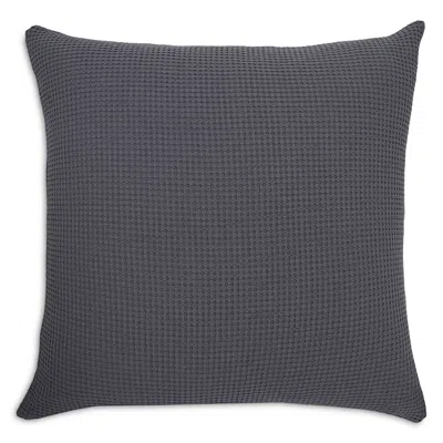 Pom Pom At Home Balboa Waffle Euro Sham In Gray