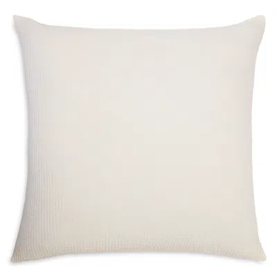Pom Pom At Home Balboa Waffle Euro Sham In White