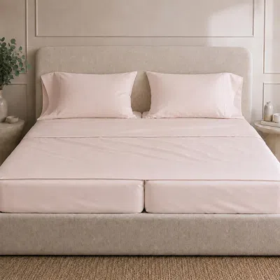 Pom Pom At Home Bamboo Sheet Set, Split King In Pink