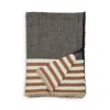 Pom Pom At Home Benny Oversize Linen Throw Blanket In Grey
