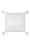Pom Pom At Home Bianca Accent Pillow In White