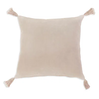 POM POM AT HOME POM POM AT HOME BIANCA SQUARE DECORATIVE PILLOW