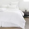 Pom Pom At Home Blair Duvet Cover, King In White