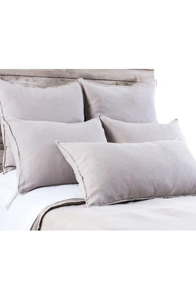 Pom Pom At Home 'blair' Linen Duvet Cover In Taupe