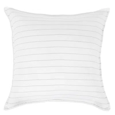 Pom Pom At Home Blake Euro Sham In White/natural