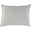 Pom Pom At Home Blake Linen Sham In Cream/grey