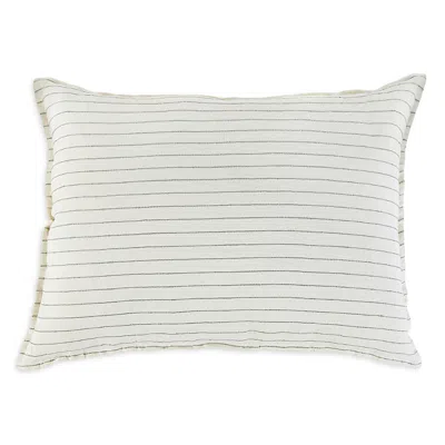 Pom Pom At Home Blake Sham, King In Cream/grey