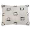 Pom Pom At Home Bowie Big Accent Pillow In Ivory/grey