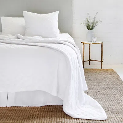 Pom Pom At Home Brussels Coverlet, King In White