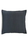 Pom Pom At Home Chatham Matelassé Cotton Euro Sham In Gray