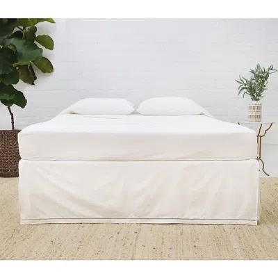 Pom Pom At Home Como Bed Skirt, Twin In Ivory