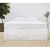 Pom Pom At Home Como Ladder Stitch Bedskirt In White