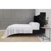 Pom Pom At Home Como Ladder Stitch Sheet Set, Twin In White