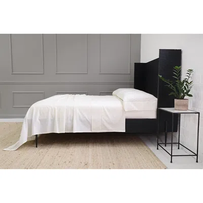 Pom Pom At Home Como Ladder Stitch Standard Pillowcase, Pair In Neutral
