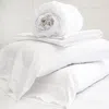 Pom Pom At Home Cotton Percale Sheet Set, Queen In White