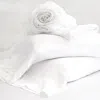 Pom Pom At Home Cotton Sateen Sheet Set In White
