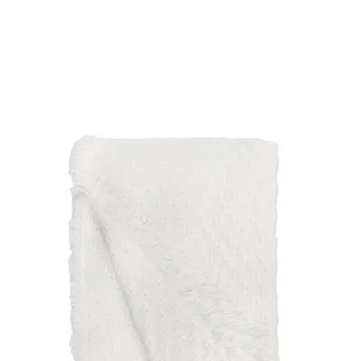 Pom Pom At Home Delphine Oversized Throw In White