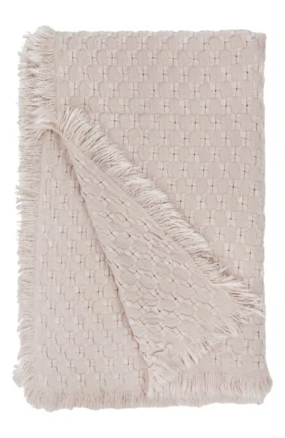 Pom Pom At Home Delphine Throw In Blush