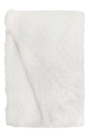 Pom Pom At Home Delphine Throw Blanket In White