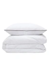 Pom Pom At Home Emily Cotton Seersucker Duvet Cover & Shams Set In White