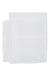 Pom Pom At Home Frayed Edge Sheet Set In White