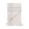Pom Pom At Home Geneva Throw Blanket In Ivory/taupe