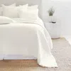 Pom Pom At Home Hampton Coverlet, Twin In Cream