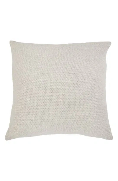 Pom Pom At Home Hendrick Linen & Cotton Accent Pillow In White