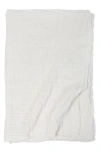 Pom Pom At Home Hermosa Oversized Throw Blanket In Cream/cream