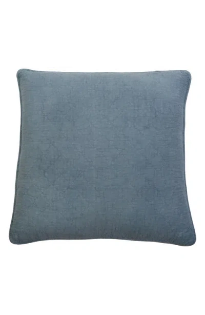 Pom Pom At Home Huntington Large Euro Pillow In Dusty Blue
