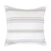 Pom Pom At Home Jackson Euro Sham In White/natural