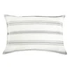 Pom Pom At Home Jackson Sham, King In Cream/grey