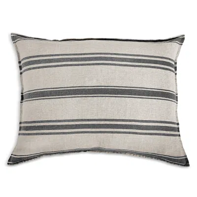 Pom Pom At Home Jackson Sham, King In Flax/midnight