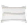 Pom Pom At Home Jackson Sham, King In White/natural