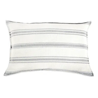 Pom Pom At Home Jackson Sham, Standard In Cream/grey