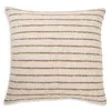 Pom Pom At Home Jojo Handwoven Pillow With Insert In Ivory / Walnut